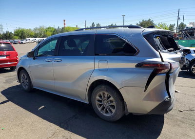 2025 Toyota Sienna Le 8-passenger, Rear End damage, Copart lot 49972446, photo 2 of 13