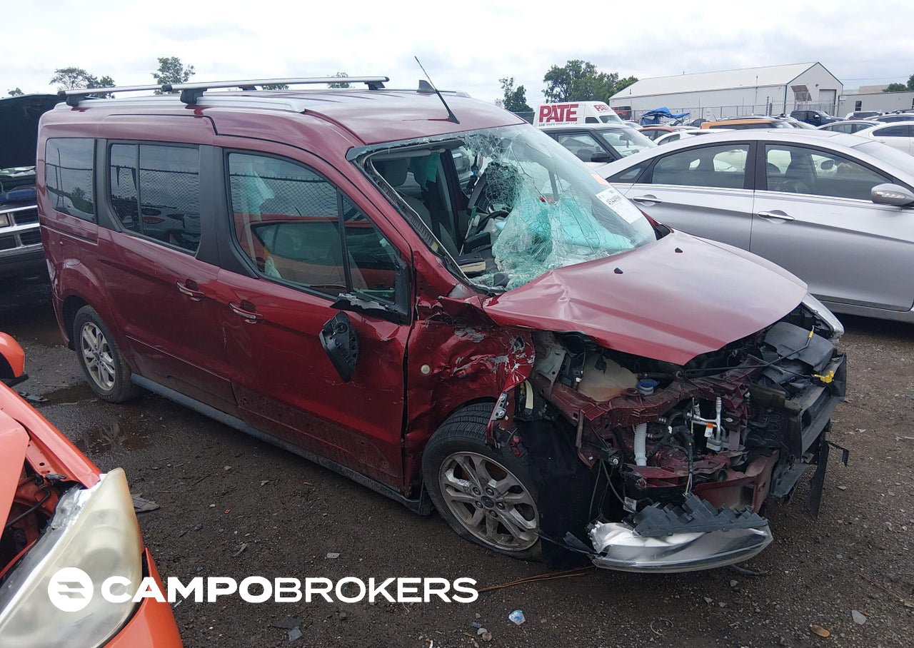 2019 Ford Transit Connect Xlt, daño Generalizado, Iaai lote 45440509