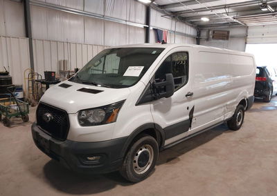2021 Ford Transit-250, daño Lateral izquierdo, Iaai lote 44770315, foto 2 de 16