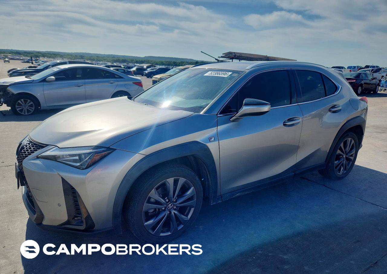 2019 Lexus Ux 200, daño Granizo, Copart lote 52386596