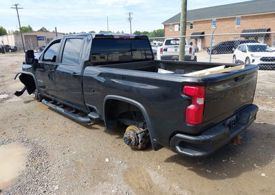 2021 Chevrolet Silverado 2500hd 4wd  Standard Bed Ltz, daño Frontal, Iaai lote 45217176, foto 3 de 15