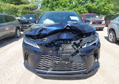 2026 Lexus Rx 350h Luxury, Front End damage, Iaai lot 45203782, photo 12 of 19