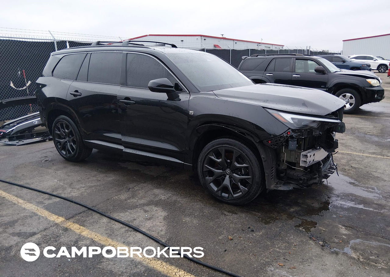 2024 Lexus Tx 500h F Sport Luxury, пошкодження: Front & Rear, Iaai лот 44519847
