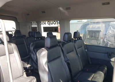 2024 Ford Van, Front End damage, Iaai lot 43813414, photo 8 of 18