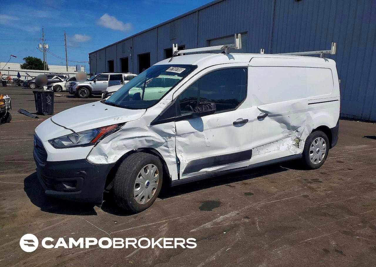 2023 Ford Transit Connect Xl, Side damage, Copart lot 51168766