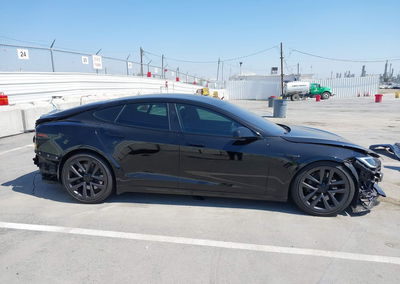 2023 Tesla Model S, пошкодження: Front & Rear, Iaai лот 45136120, фото 14 з 19