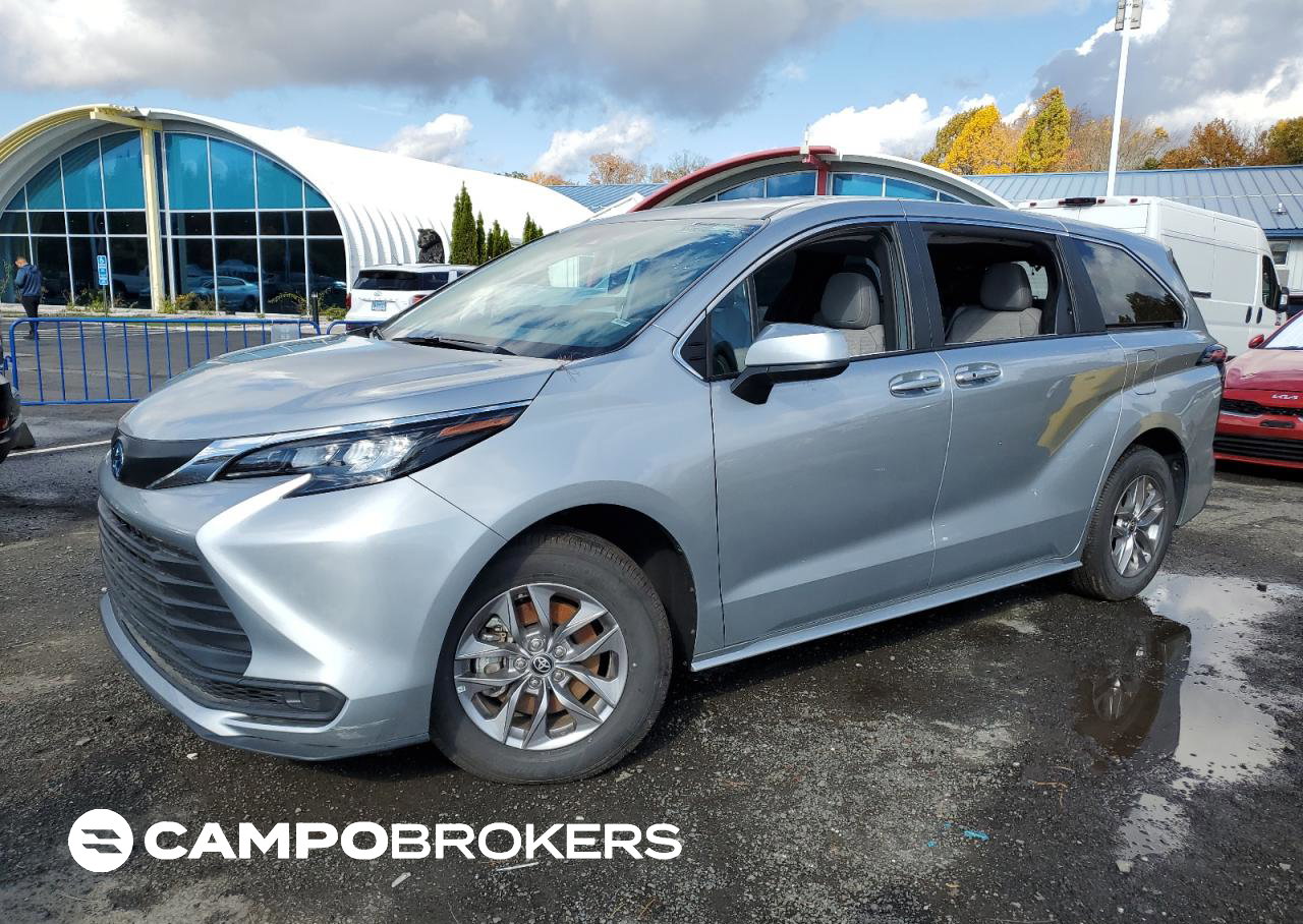2025 Toyota Sienna Le, uszkodzenie: Podwozie, Copart lot 89548395