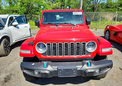 2024 Jeep Wrangler Sahara 4xe, uszkodzenie: Tył, Copart lot 56293676, zdjęcie 5 z 13