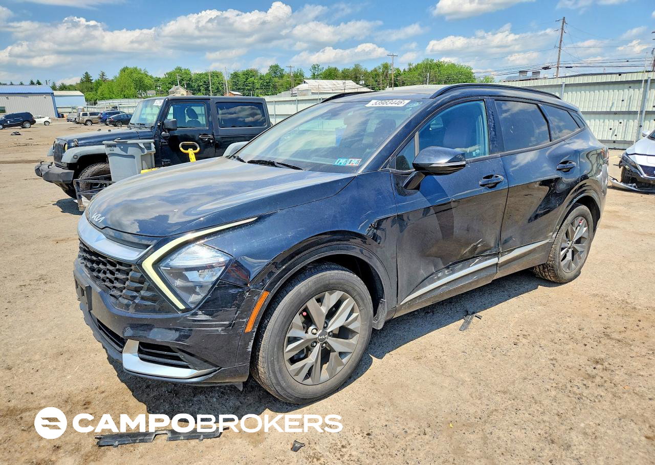 2023 Kia Sportage Sx, uszkodzenie: Bok, Copart lot 53983446
