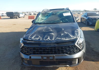2025 Kia Sportage Plug-in Hybrid X-line Prestige, Left & Right Side damage, Iaai lot 44808227, photo 13 of 17
