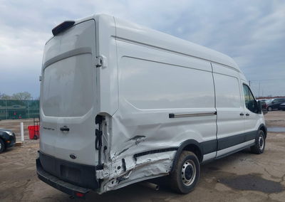 2022 Ford Transit-350 Cargo Van, Right Rear damage, Iaai lot 44781470, photo 4 of 16