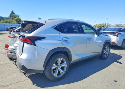 2017 Lexus Nx 200t Base, daño Trasero, Copart lote 58782246, foto 3 de 12