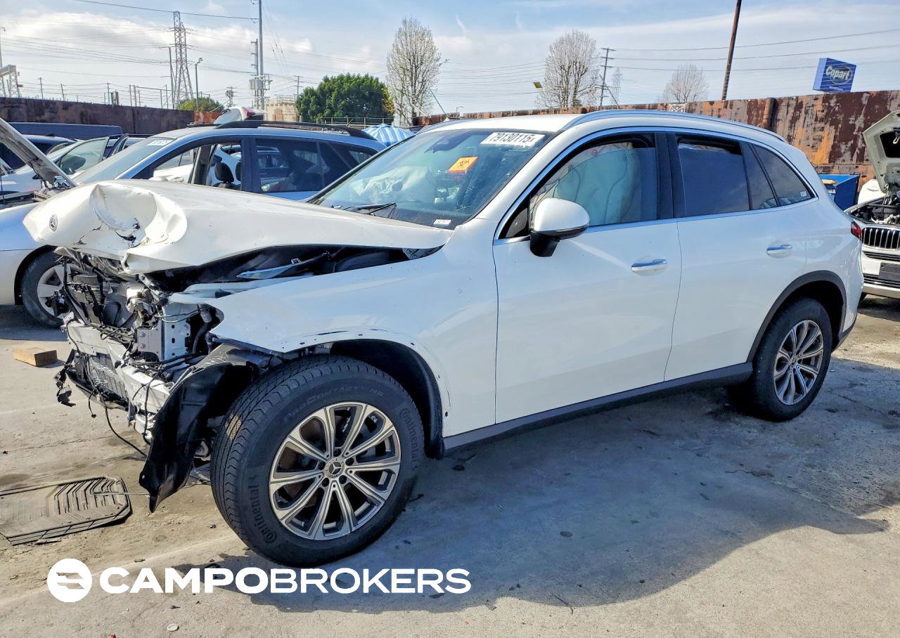 2025 Mercedes-benz Glc 300, daño Frontal, Copart lote 79130115