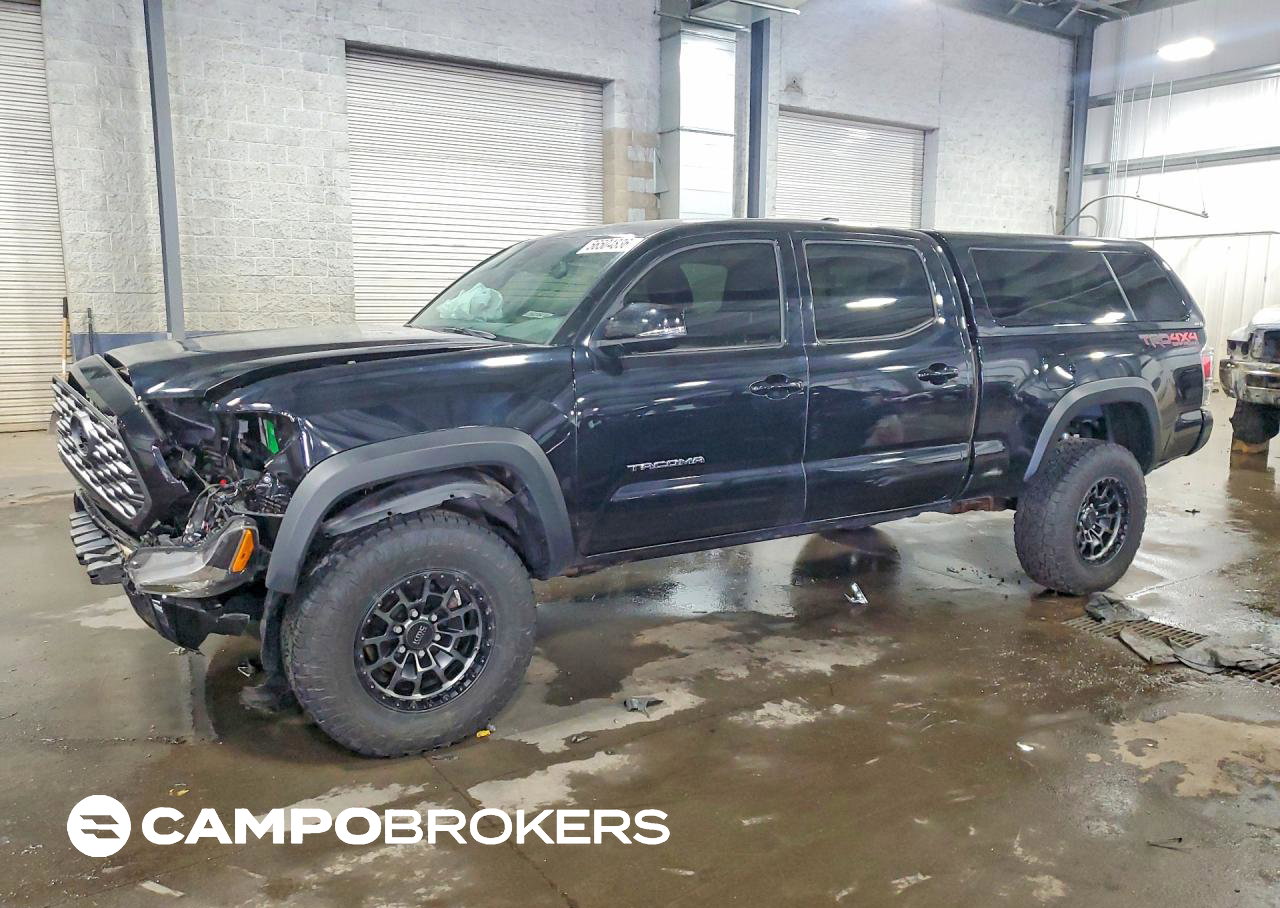 2022 Toyota Tacoma Trd Off-road, Front End damage, Copart lot 56504836