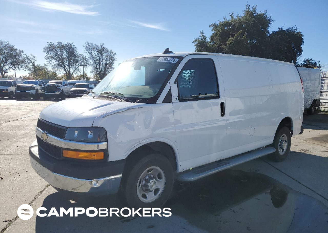 2023 Chevrolet Chevy Express 2500 Cargo - R & D - Pri Fleet, daño Lateral, Copart lote 55658806