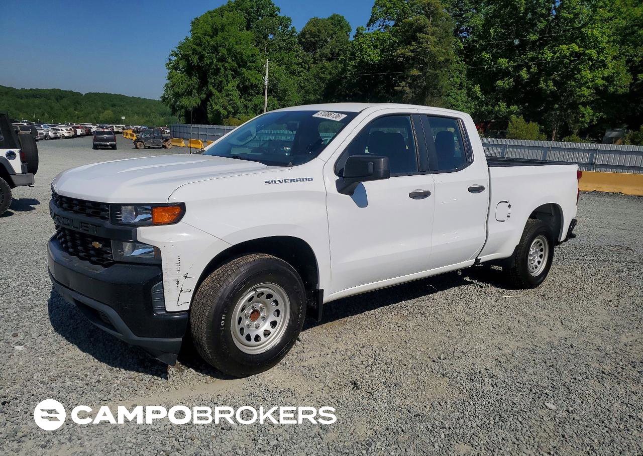 2019 Chevrolet Silverado C1500, uszkodzenie: Przód, Copart lot 51086136
