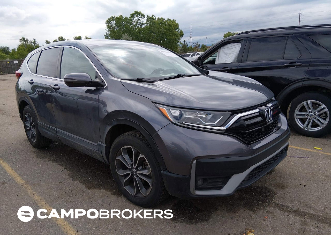 2022 Honda Cr-v Awd Ex-l, пошкодження: Лівий бік, Iaai лот 45079359