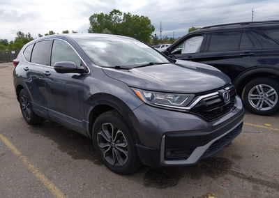 2022 Honda Cr-v Awd Ex-l, пошкодження: Лівий бік, Iaai лот 45079359, фото 1 з 20