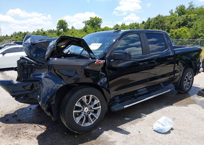 2020 Chevrolet Silverado 1500 4wd  Short Bed Rst, uszkodzenie: Przód, Iaai lot 45076580, zdjęcie 2 z 16
