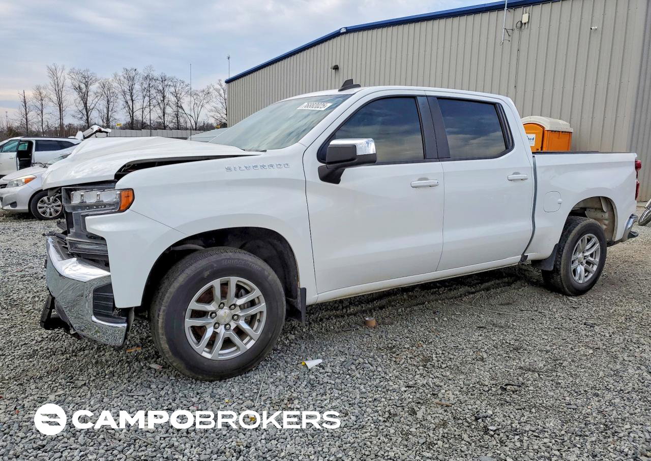2020 Chevrolet Silverado C1500 Lt, Front End damage, Copart lot 76882025