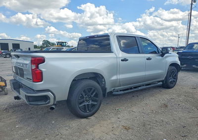 2021 Chevrolet Silverado C1500 Custom, daño Frontal, Copart lote 49181886, foto 3 de 14