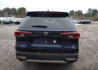 2025 Toyota Grand Highlander Hybrid Platinum Max, Front End damage, Iaai lot 44418947, photo 16 of 17