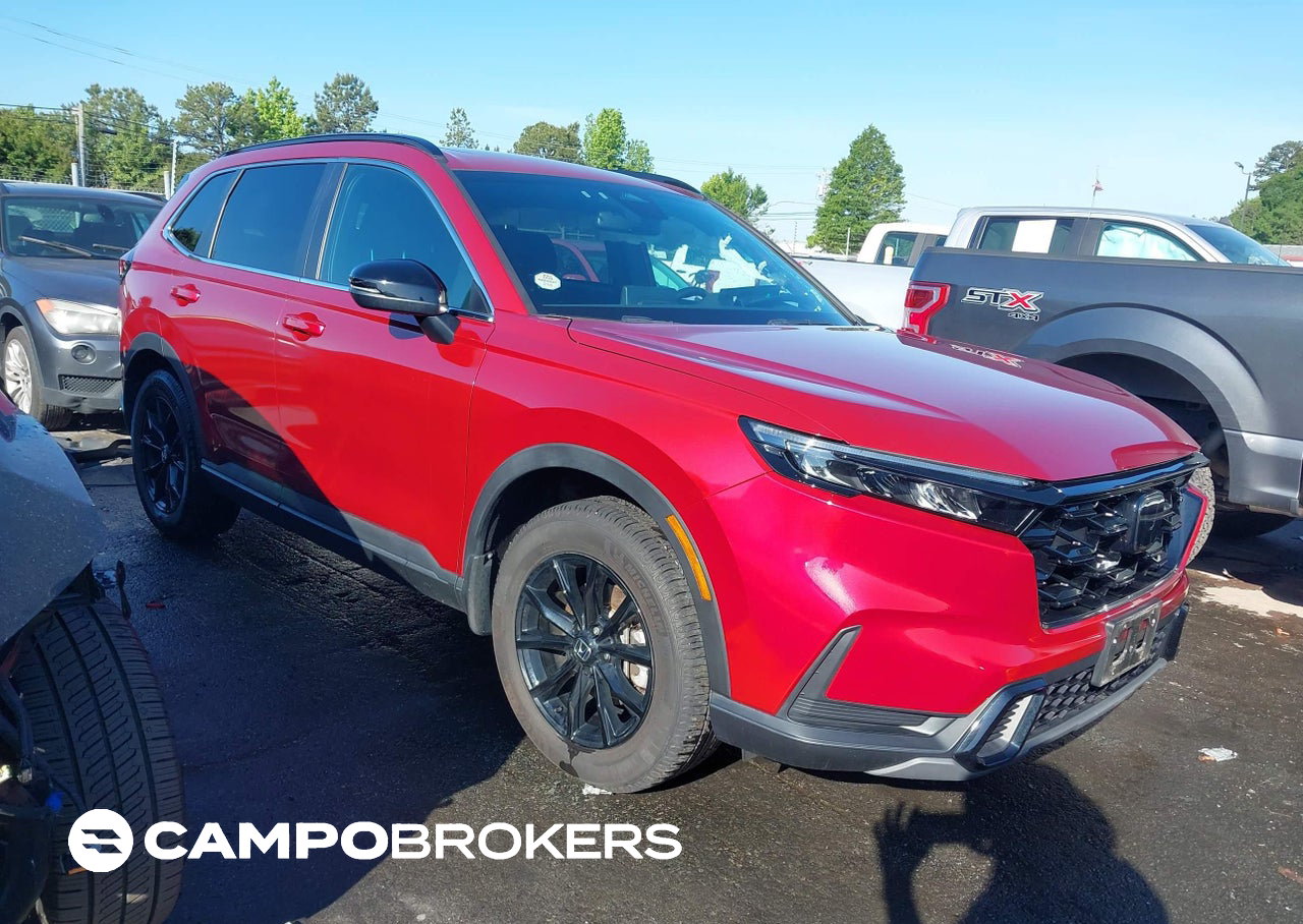 2023 Honda Cr-v Hybrid Sport, пошкодження: Лівий бік, Iaai лот 45022564
