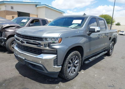 2021 Chevrolet Silverado 1500 2wd  Short Bed Lt, uszkodzenie: Tył, Iaai lot 45213123, zdjęcie 2 z 18
