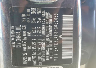 2023 Kia Sportage X-line, daño Frontal, Copart lote 46704016, foto 12 de 12