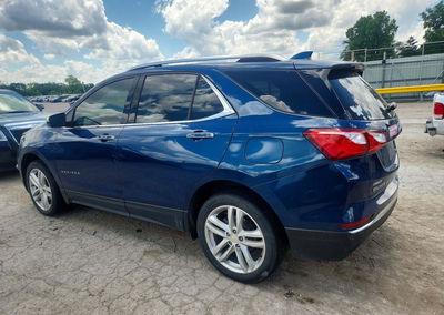 2020 Chevrolet Equinox Premier, Water/Flood damage, Copart lot 54508116, photo 2 of 14