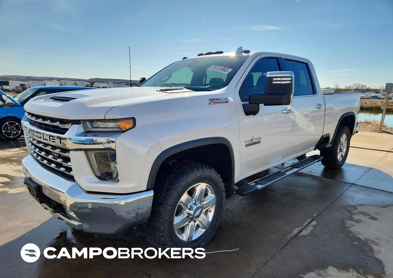 2020 Chevrolet Silverado, daño Vandalismo, Copart lote 75751665