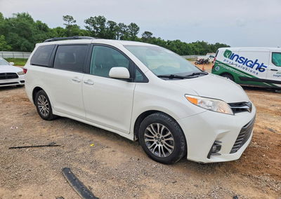 2020 Toyota Sienna Xle Premium 8-passenger, Rear End damage, Copart lot 53040086, photo 4 of 13