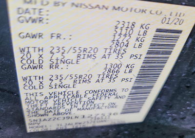 2020 Nissan Murano Sl, Front End damage, Copart lot 45615936, photo 13 of 15