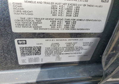 2022 Chevrolet Silverado Ltd K1500 Lt, пошкодження: Передня частина, Copart лот 53452336, фото 12 з 14