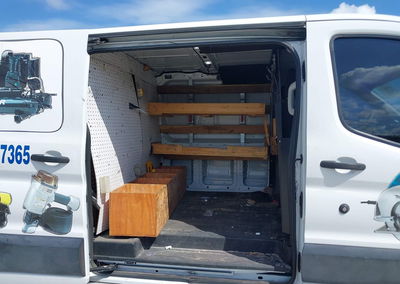 2019 Ford Transit-250, пошкодження: Передня частина, Iaai лот 45381420, фото 8 з 16