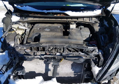 2021 Nissan Murano Sv Intelligent Awd, daño Frontal, Iaai lote 44233463, foto 10 de 16