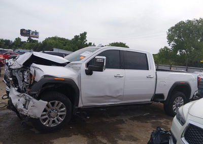 2021 Gmc Sierra 3500hd 4wd  Standard Bed Denali, Front End damage, Iaai lot 45002007, photo 14 of 15