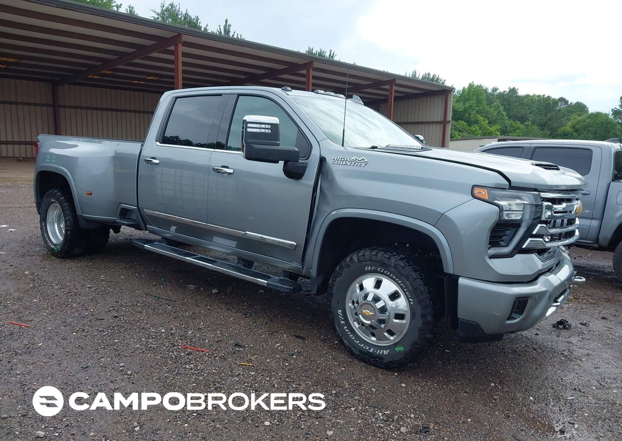 2025 Chevrolet Silverado 3500hd 4wd  Long Bed High Country, пошкодження: Передня частина, Iaai лот 45106219