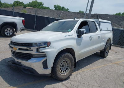 2019 Chevrolet Silverado 1500 Lt, daño Frontal derecho, Iaai lote 45092745, foto 2 de 15
