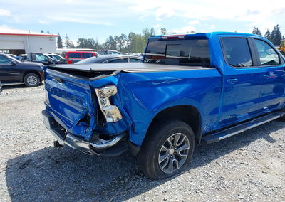 2024 Chevrolet Silverado 1500 4wd  Short Bed Lt, daño Trasero, Iaai lote 45132733, foto 6 de 18