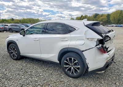 2016 Lexus Nx 200t F Sport, uszkodzenie: Tył, Copart lot 52901566, zdjęcie 2 z 13