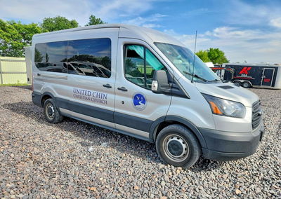 2019 Ford Transit T-350, daño Lateral, Copart lote 55357946, foto 4 de 15