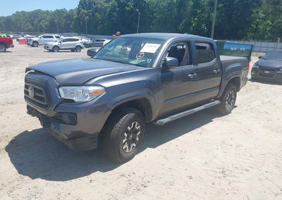 2020 Toyota Tacoma Sr, пошкодження: Передня частина, Iaai лот 45088381, фото 2 з 16