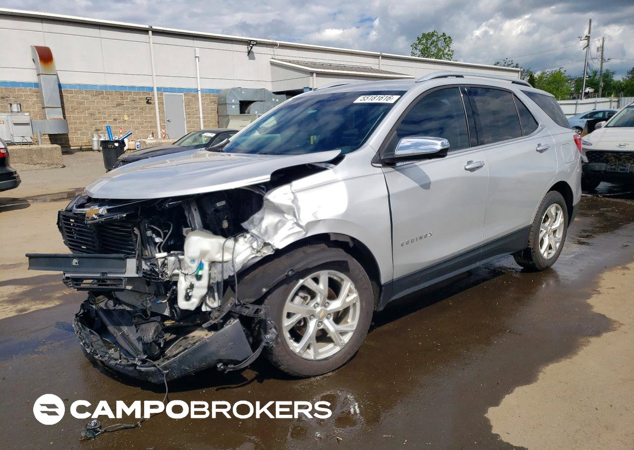 2019 Chevrolet Equinox Premier, uszkodzenie: Przód, Copart lot 55181616