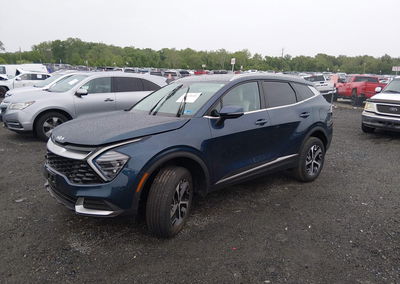2024 Kia Sportage Hybrid Ex, daño Lateral derecho, Iaai lote 45158185, foto 2 de 16