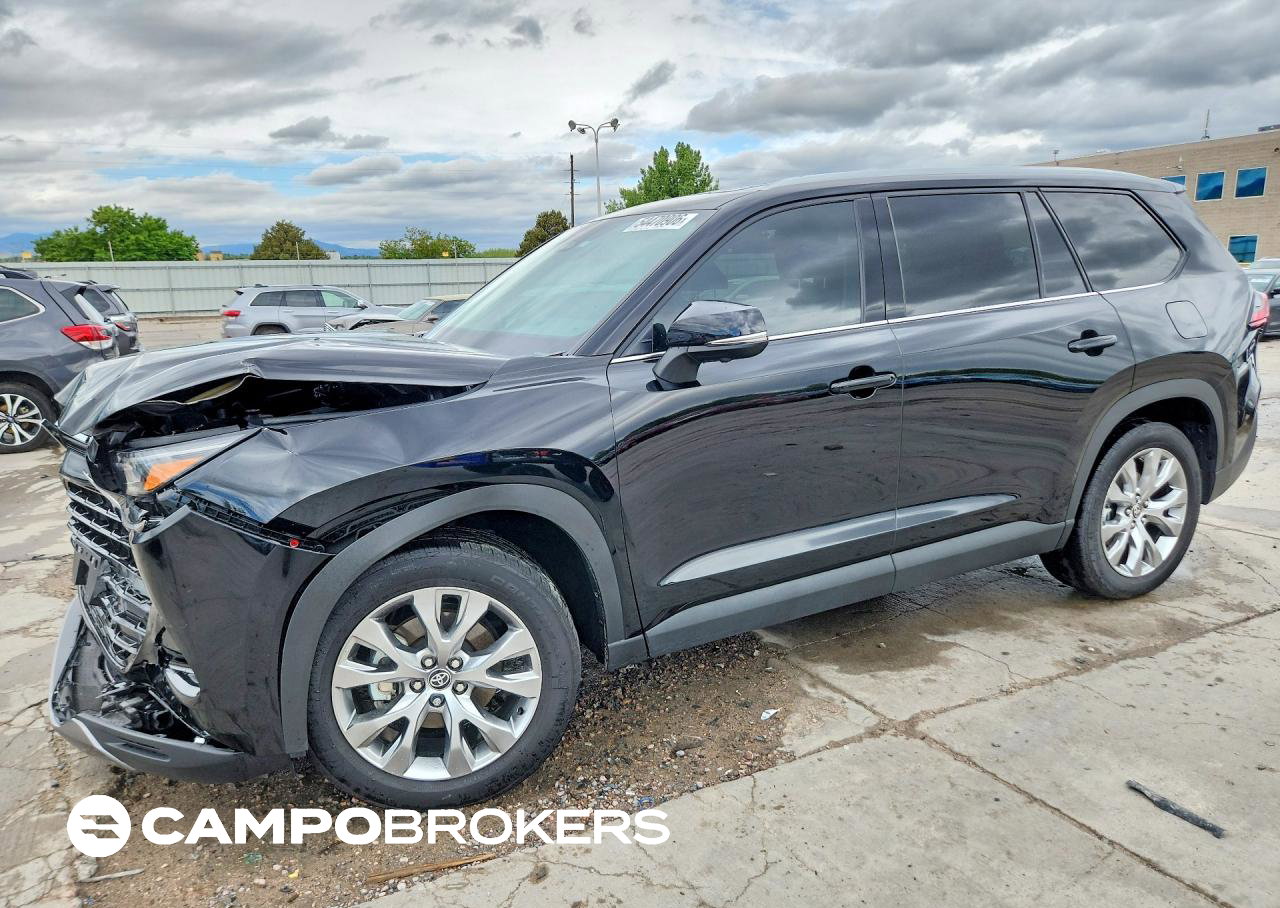 2026 Toyota Grand Highlander Hybrid Limited, uszkodzenie: Przód, Copart lot 54470906