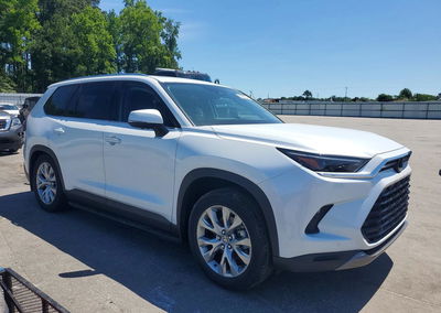 2026 Toyota Grand Highlander Hybrid Limited, Side damage, Copart lot 53567246, photo 4 of 13