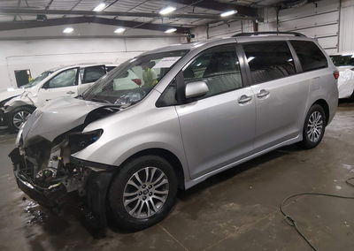 2020 Toyota Sienna Xle, пошкодження: Передня частина, Iaai лот 44860444, фото 2 з 18
