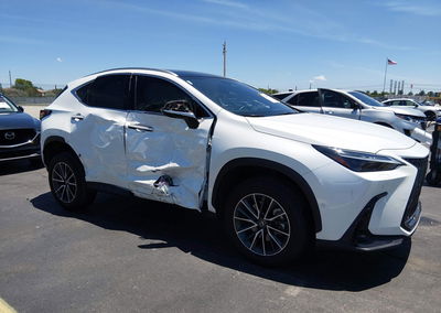 2025 Lexus Nx 350h Luxury, пошкодження: Правий бік, Iaai лот 45068999
