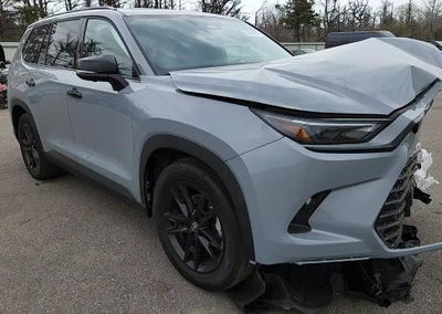 2026 Toyota Grand Highlander Hybrid Nightshade, uszkodzenie: Przód, Copart lot 52048686, zdjęcie 14 z 15